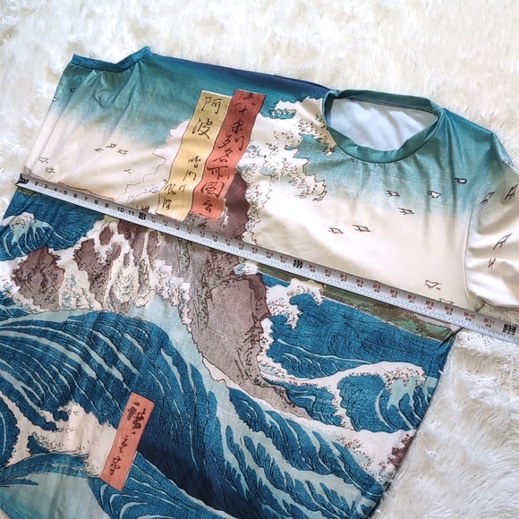 Blackmilk Naruto Whirlpool Super Drape Top Size Small - Picture 6 of 7